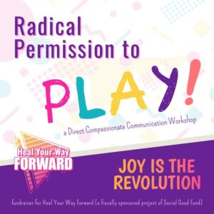 Direct Compassionate Communication: Radical Permission to Play (twice monthly)
