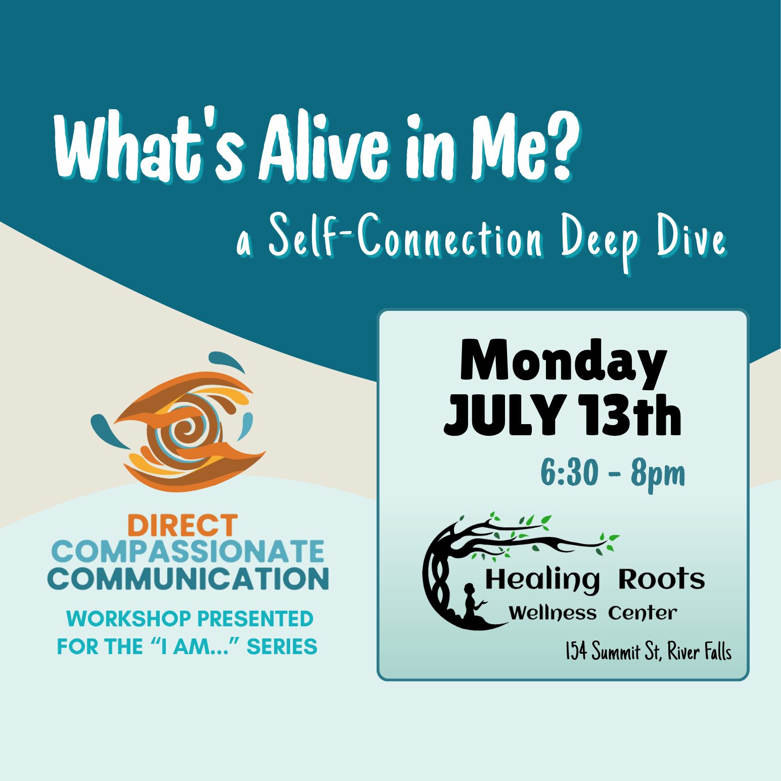 What's Alive in Me?: River Falls, July 13th